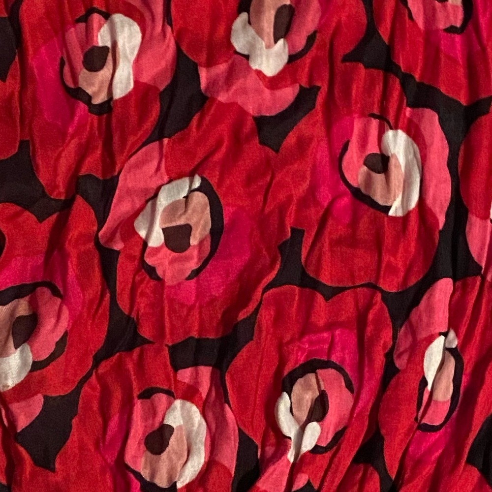Kate Spade New York EUC floral scarf